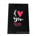 Bergaya Black Cosmetic Shopping Gift Paper Bag
